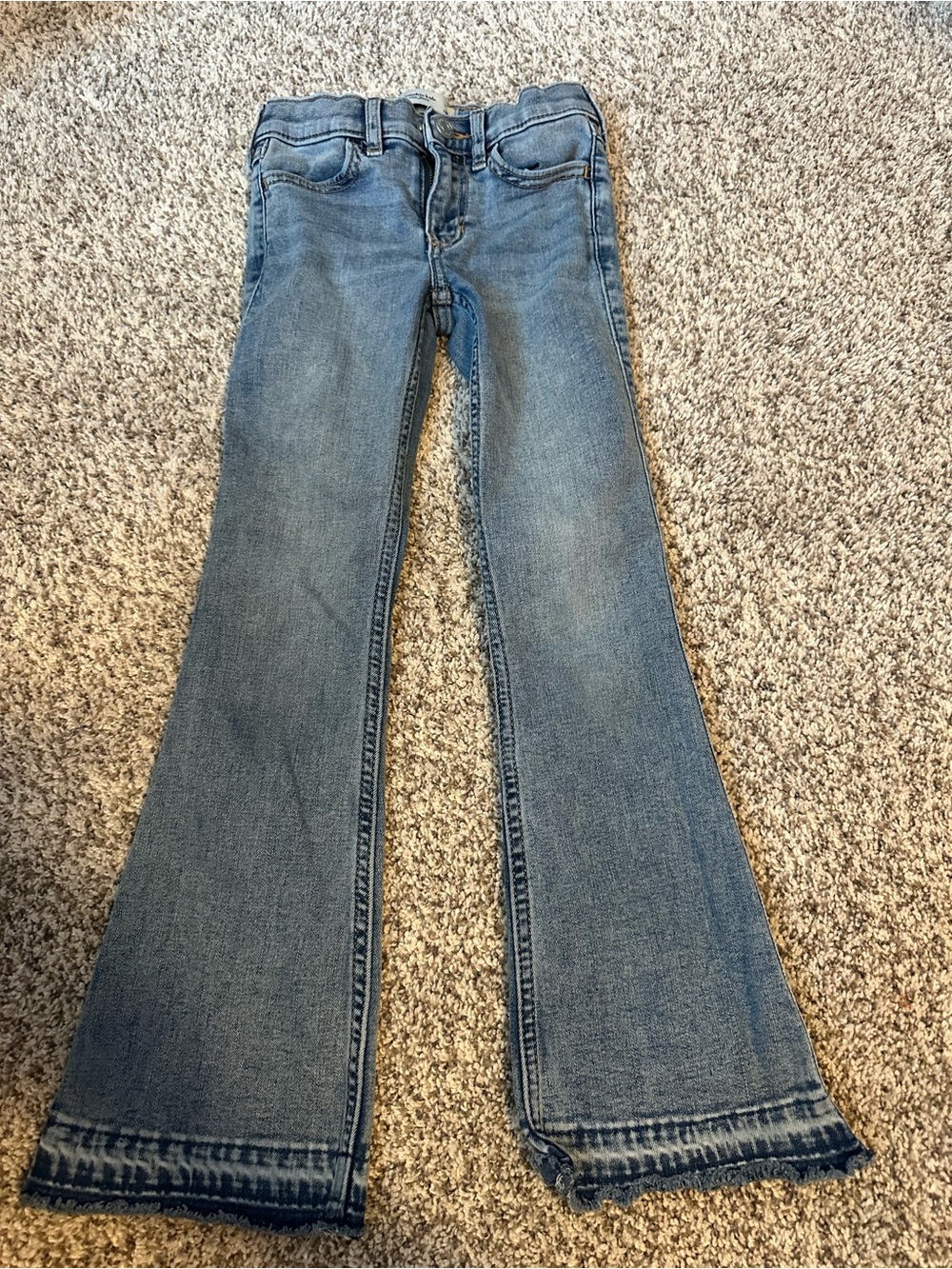 abercrombie kids Light Blue Flare Jeans